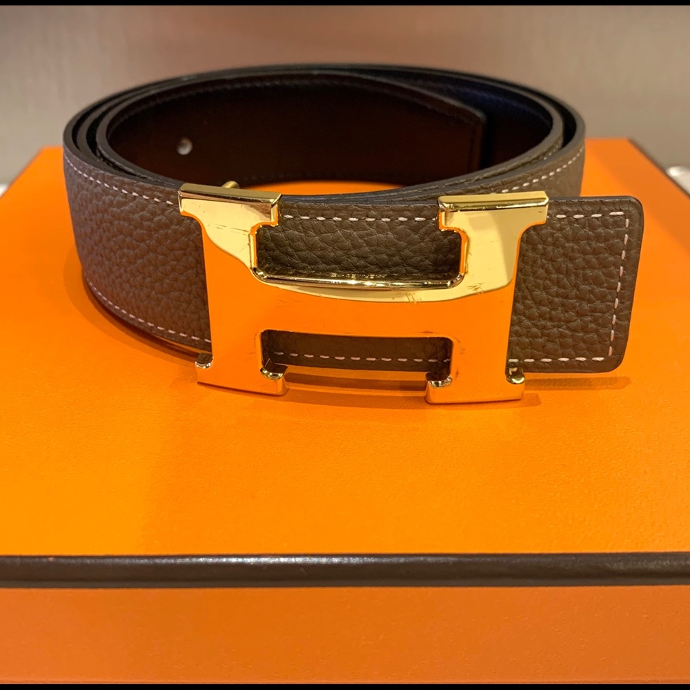 Hermès Reversible Belt - size 80 (US 0-2)